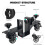 Heavy Duty Door Panel Trolley with 360º Rotating Rollers for Door Panel Easy Installation 6
