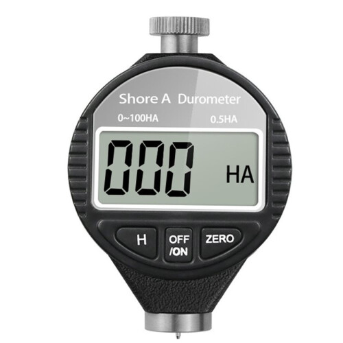 Digital Hardness Tester Portable Hardness Tester with LCD Display Digital Durometer Scale for Rubber,Tire,Plastic A