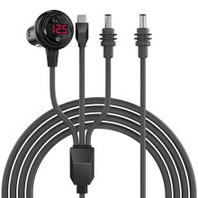 3 in 1 Cable for Starlink , USB C to , Car Charger & to Replacement Power Cord for Starlink Dish 10ft