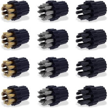 1set M8 Steam Cleaner Brush Replacement Accessories, with Various Styles of Brush Heads, Suitable for Kitchen