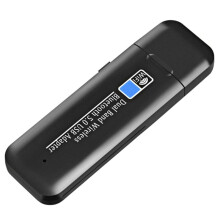 1300Mbps USB WiFi Adapter 2.4G 5G Wireless Network Card 5.0 Adapter USB 3.0 WiFi Gigabit Receiver for Laptop