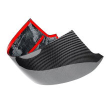 Car Gear Frame Lower Trim Panel Carbon Fiber Trim Sticker for 500 Abarth 595 695 2017-2024 Car Interior Accessories