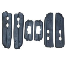 For Land Prado FJ150 2010-2022 Car Roof Rack Rubber Gasket Luggage Rack Bar Waterproof Pad Set