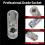 Slotted Open Socket Wrench Set, Oxygen Sensor & Injection Pipe Removal Hex Socket Tool Kit for Automotive Repair 4