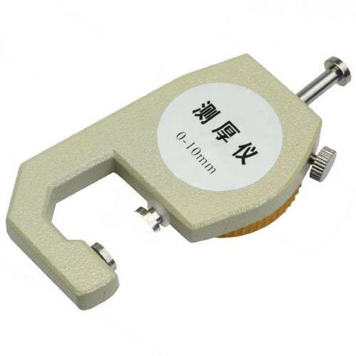 Dial Thickness Gauge 0-10mm Precision Aluminum Min Thickness Meter Tester Micrometer Width Measurement Analysis Tool 1
