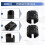 Universal Packout Rail Adapter Mounts-Side  Packout Rail Corner Rail Clip for  Packout System Rails 3