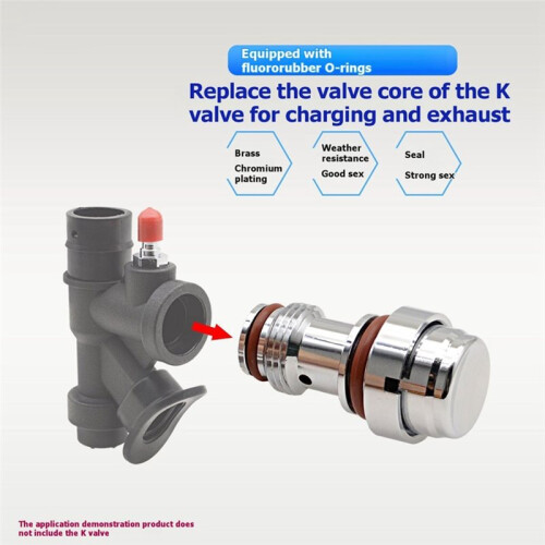 Scuba Diving Adapter Replace Bcd Charging and Exhaust Valve K Spool Inflation Button Replace Spool 2