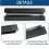 5 Pack 2U Blank Panel with Venting Blank Rack Mount Panel Spacer for 19in Server Rack Enclosure or Network Cabinet 2