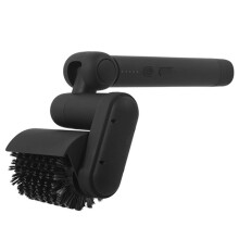 Electric Grill Brush for Outdoor, 3-Speed Control Cordless BBQ Grill Brush with No-Shed Bristles Grill Cleaning Brush