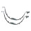 Front Brake Hoose (Left/Right) 68171943AF 68171944AF Suitable for   2pcs 2