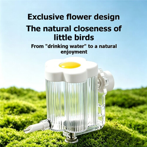 Water Feeder Magnetic Water Bottle Bird-Specific Needle Drinker Automatic Water Intake 2