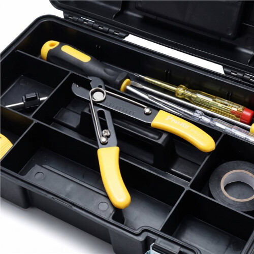 Pro'SKit ProsKit 6PK-223 Precision Wire Stripper Cable Stripping Tool Adjustable Wire Stripping Pliers Cable Stripper Tool for 0.5-4.0mm