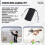 Universal Ceiling Fan Remote Control Kit with Mute Adjustable 3 Wind Speed/Timing  Lamp Transmitter Receiver 220V 3