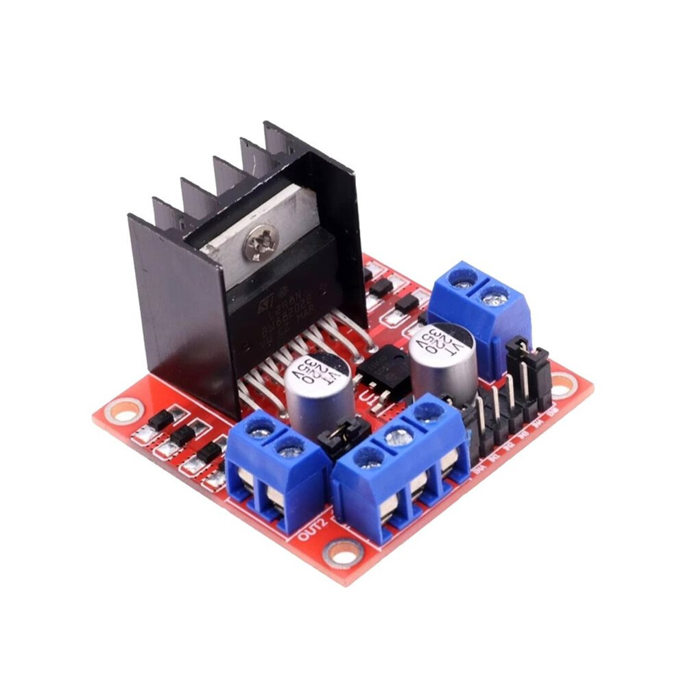 2 Stuks L298N Driverbord Module 25W Hoge Vermogen L298 Motor Driver ...