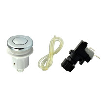 1set Pneumatic Off Push Button for Bathtub Spa Waste Garbage Disposal Whirl-Pool 32mm Suit