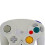 Wireless Game Controller for GameCube NGC Console with 2.4GHz Receiver Adapter Ergonomic Joystick Gamepad Manette C 2
