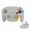 Wireless Game Controller for GameCube NGC Console with 2.4GHz Receiver Adapter Ergonomic Joystick Gamepad Manette C 4