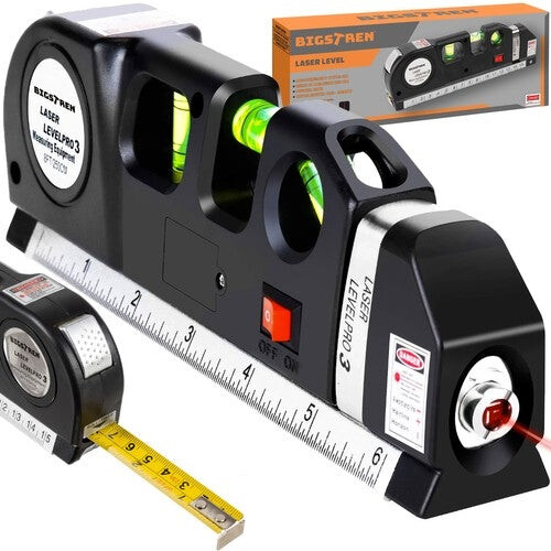 Laserwaterpas met afmeting 250cm Bigstren 21747 1