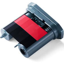 Compatible Labeling Ribbon for M2 Thermal Transfer Label Printer, 24 Meters, Clear Long-Lasting Print Color Red/Black