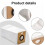 18 Pcs Replacement Dust Bags Accessories for  V9 Pro / G9 Pro / A12 Pro / A30 Pro Robot Vacuum Cleaner 6