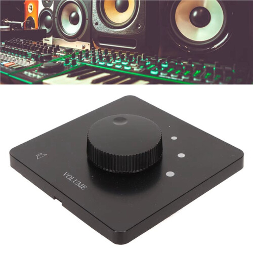 2X 50 Volume Control 50W Volume Control Professional Safety 5 Gears Tuning Knob Volume Controller Black 2