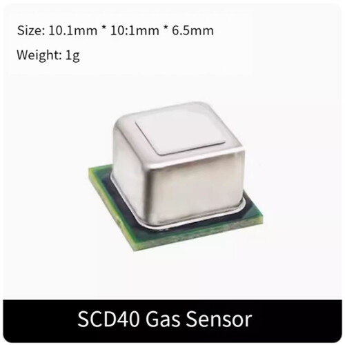 SCD40 Gas Sensor Detects CO2 Carbon Dioxide Temperature and Humidity in One Sensor I2C Communication 2