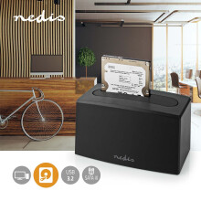 Dockingstation voor harde schijf | USB 3.2 Gen1 | USB-type-A | 1 schijf | 2,5 / 3,5 " | USB 3.2 Gen1 | Docking | Desktop