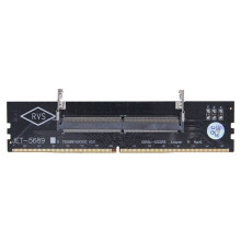 DDR5 Laptop to Desktop Memory Adapter Laptop DDR5 SO-DIMM to Desktop DIMM RAM Memory Connector Converter Adaptor