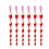 Red 30cm Bird Repellent Reflex Startle Stick - Decorative Rotating Control - Keep Birds Away 1