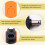 Game Controller Connectore WavePhoenix Wireless Receiver for WaveBird Controller for NGC Will (RVL-001) Console Orange 7