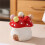 Mushroom Fruit Fork Set Household Dessert Cute Small Fork Storage Can Cartoon Fruit Insertion Sign A 2