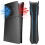Cover Plates Hard Shell Dustproof Protective Shell with Cooling Vent for PS5 Slim  5 Slim Digital Console B 5