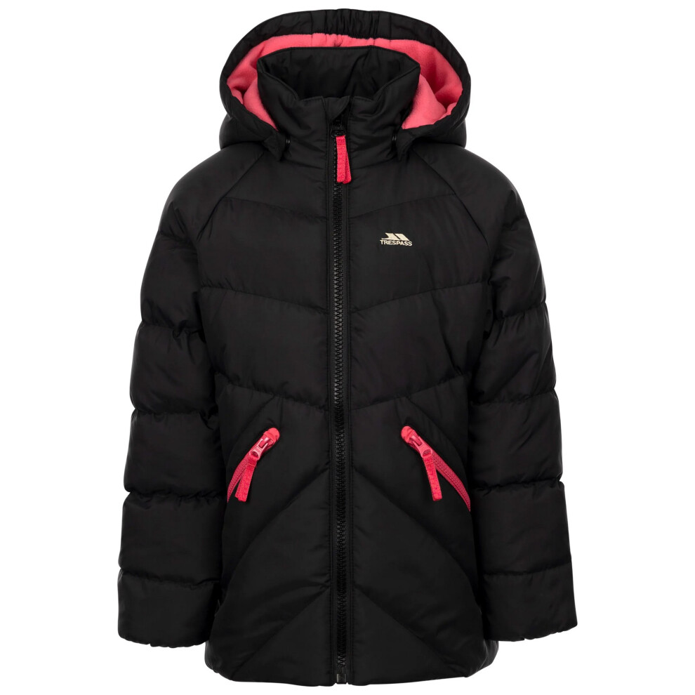 Trespass (5-6 Years, Black) Childrens/Kids Annah Padded Jacket