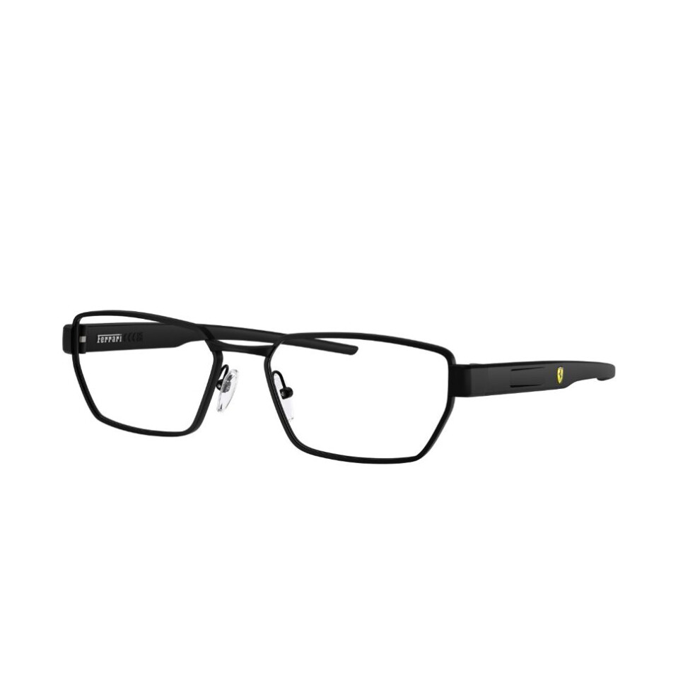 Ferrari Scuderia Unisex Black Fz7008 101 Optical Frames Metal Geometric Normal - Image 2