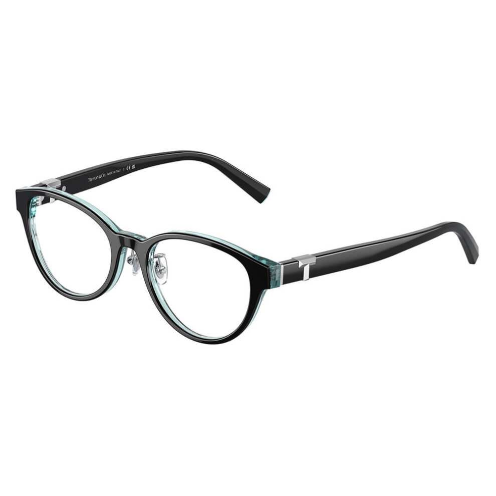 Tiffany Women's Black Woman Tf2236d 8285 Optical Frames Acetate Round Normal - Image 2