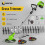 21V Cordless Grass Trimmer 2 Battery 1