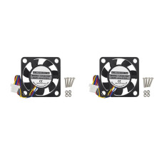 2X pour Raspberry Pi 5 Ventilateur de Refroidissement 4 Broches JST Connecteur Terminal Multifonction 5 Génération Spécial 3007 Ventilateur de