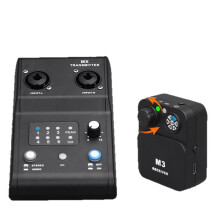 MX_M3 Wireless in Ear Monitor System 2.4g Stereo IEM System Transmitter and Receiver for Stage Performance