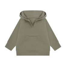(6-12 Months, Khaki Green) Larkwood Childrens/Kids Sustainable Hoodie