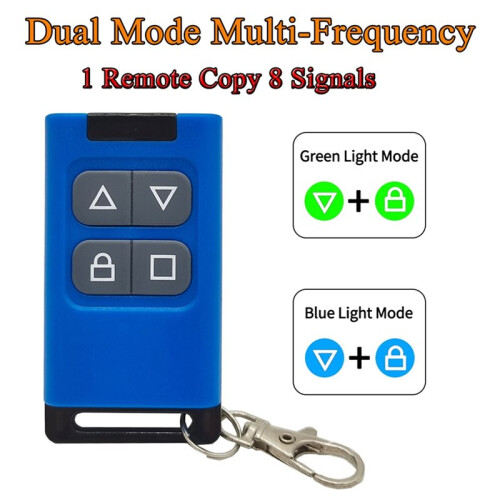 Télécommande Multifréquence 300-915 MHz pour Ouvre-Porte de Garage, Duplicatrice de Télécommande à Code Fixe Tournant 1