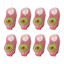 8X Gilet de Sauvetage, Lumière LED, Gilet de Sauvetage Flash, pour la Survie D'Urgence en Eau