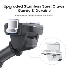 AMAGISN 1.2M Adjustable Magnetic Quick-Release Selfie Stick Extendable for OSMO 360/ Action 5 Pro / 4 /3 Action Camera