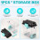 2X for Polymaker PolyDryer Filament Storage for FDM/FFF 3D Printer Filament Storage Box 5
