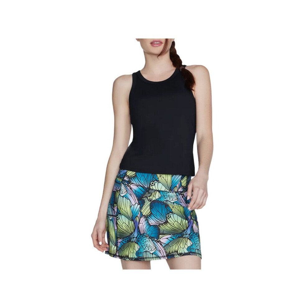 Skechers (M, Black) Womens/Ladies Go Walk Shelf Bra Tank Top