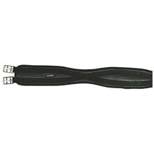 (125cm, Black) Kincade Anti-chafe Shaped Elastic Girth