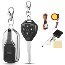 Motorcycle Bike Anti-Theft Alarm System, 12V Anti-Theft Security Burglar Alarm System Remote Control Security Kit