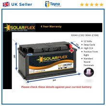 12V 130Ah Caravan Leisure Battery