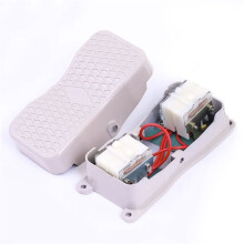 Foot Pedal Push Button Controller YDT1-20 101 Reverse with Wire Aluminum Case Double Control Three Phase Motor
