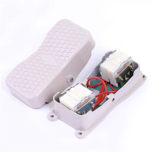 Foot  Pedal Push Button Controller YDT1-20 101 Reverse with Wire Aluminum Case Double Control Three Phase Motor