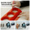 Plastic Punching Hole Fixing Clamp - Balance Locator Measuring Tool for Drilling(Durable,Adjustable) 2